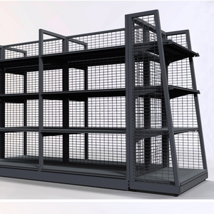 customized shelves 2022 high quality product wire mesh rack supermarket stacking racks