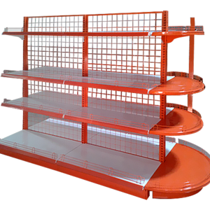 2022 yiyang  Hot sale Double side mesh back panels supermarket shelf used for hang goods shelf commercial used