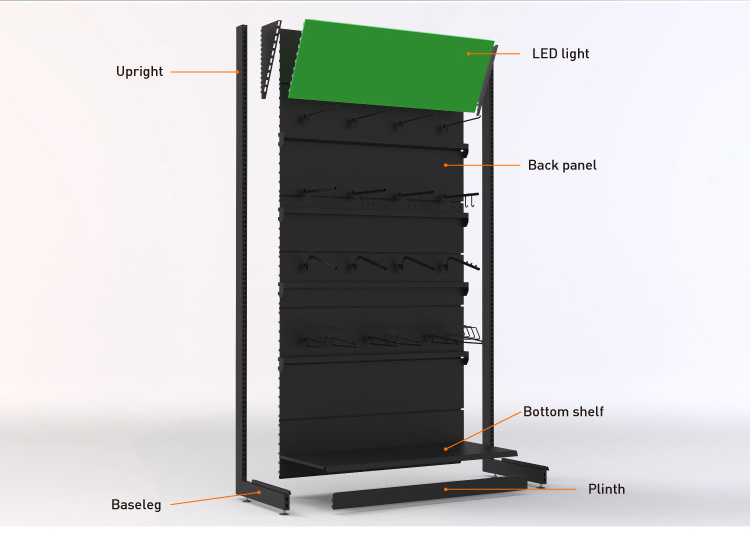 Pegboard Tools Display Stand, new design hardware display shelf, customized rack