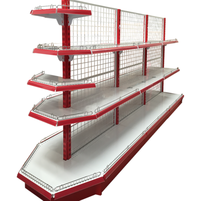 wire mesh metal steel supermarket shelf&rack store display racks