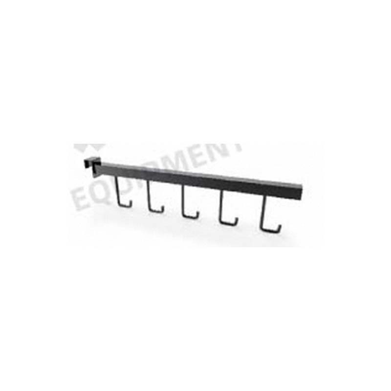 H-13 Hot Sale Slatwall Hooks Chrome Hanging Display Shelf Hook