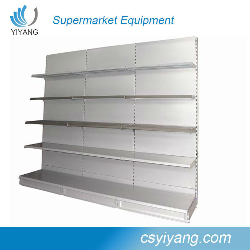 2022 estante de  Hot Sale China Market Metal Retail Shelving Flat Panel grocery store display shelf