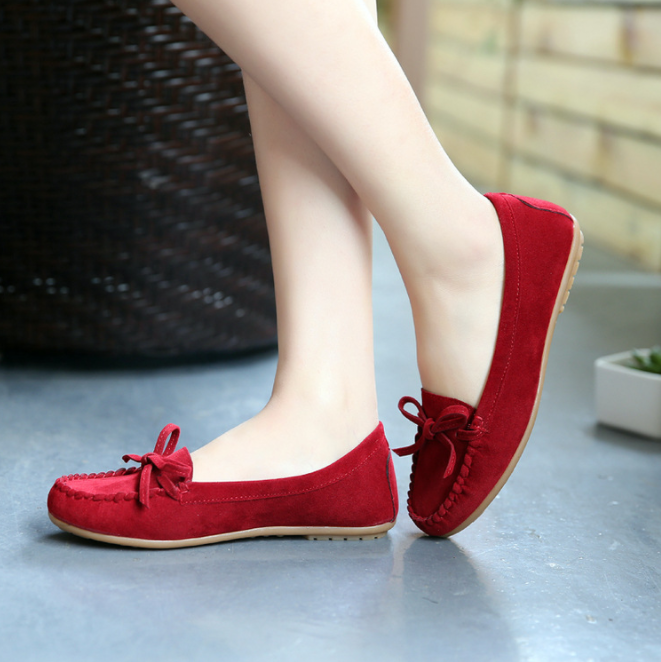 c10651a western style ladies women flat slip on single shoes