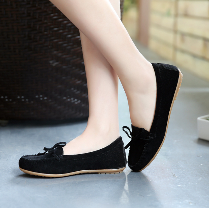 c10651a western style ladies women flat slip on single shoes