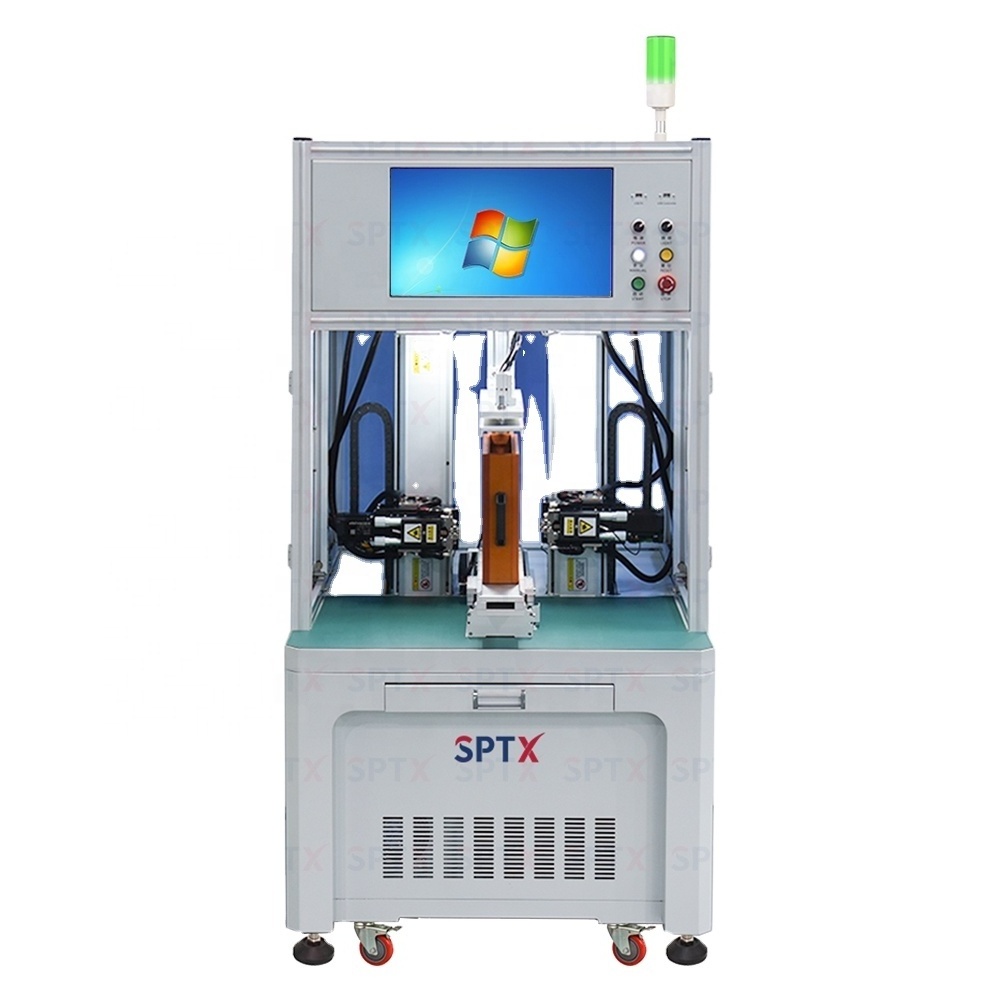 Automatic Spot Welding Machine Double Side Resistance Battery Pack Lithium ion Spot Welder for  18650 21700