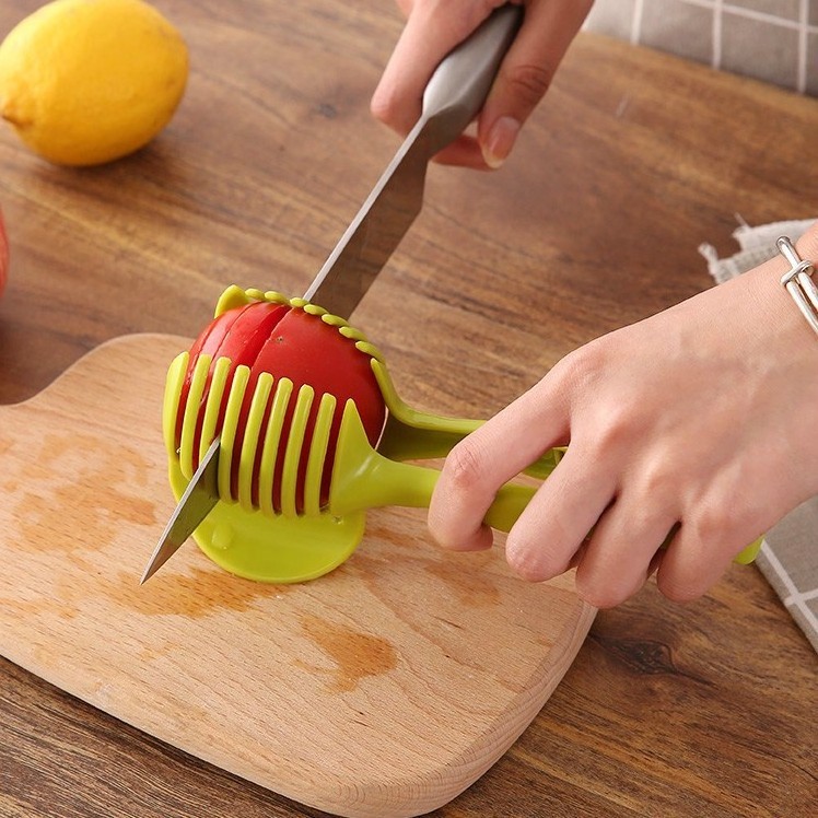 Slicer Master  Get Perfectly Sliced Tomato And Vegetable Slices  Multi Use Lemon and Tomato Slicer + Complete Food Recipes