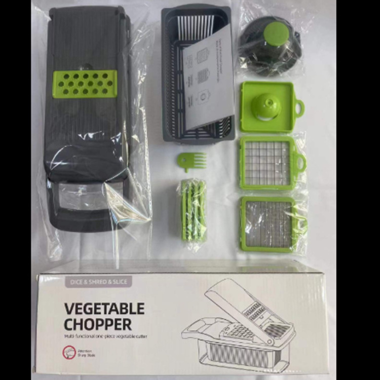 12 In 1 Commercial Food Processor Meat And Multi Functional Industrial Hand Held All In One Kitchen Vegetable Chopper