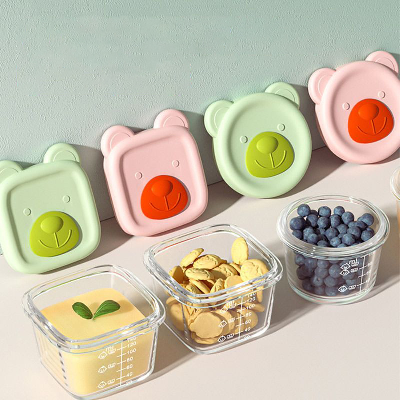 Customized Baby Food Storage Container OEM & ODM Glass Food Storage Container