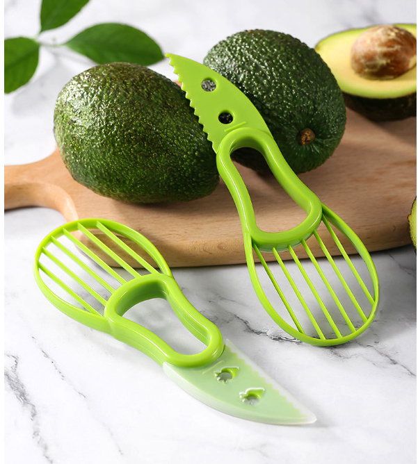 3 in 1 Avocado Slicer, Fruit & Vegetable Peeler Kitchen Tools, Avocado Tool Cutter