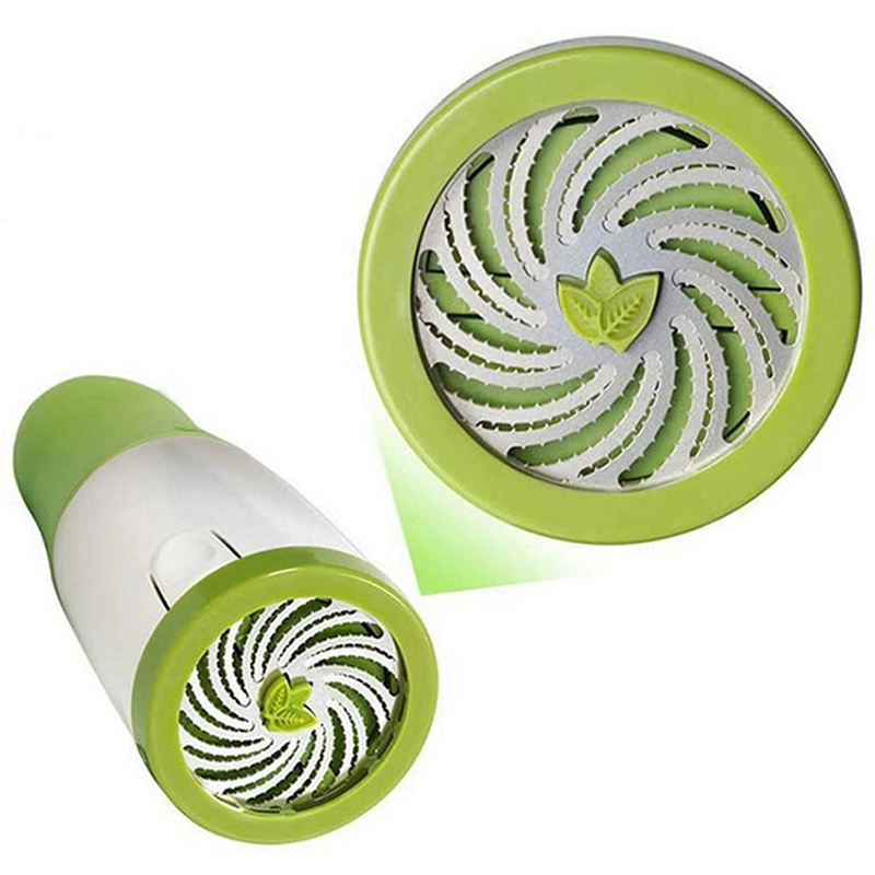 USSE Vegetable Cutter Kitchen Gadgets Cooking Tools Coriander Chopper Grinder Plastic Herb Grinder