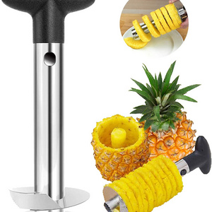 Stainless Steel pineapple corer Pineapple Peeler Accessories Pineapple Slicers Fruit Knife Cutter Corer Slicer Kitchen Tools