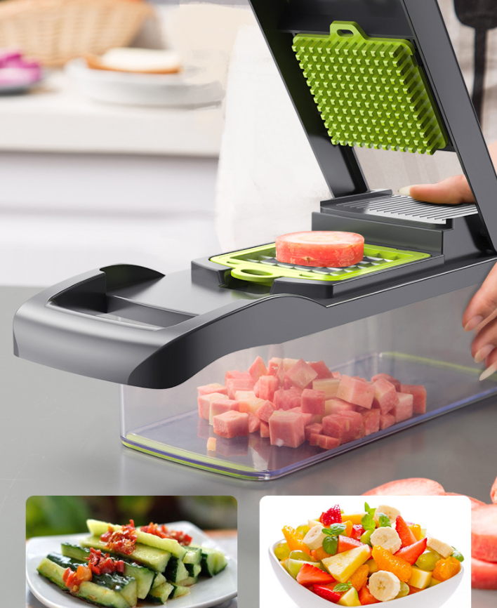 Vegetable Chopper, Time-and Labor-Saving Food Chopper Pro Onion Chopper Vegetable Cutter and Dicers