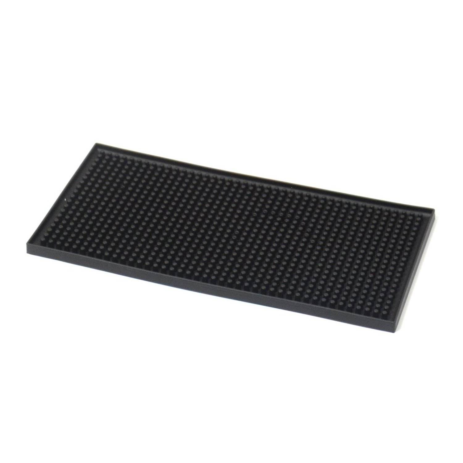 USSE New Arrivals Black Bar Mat, Bar Mat for Cocktail and Coffee Rubber Bar Service Spill Mat for Cocktail