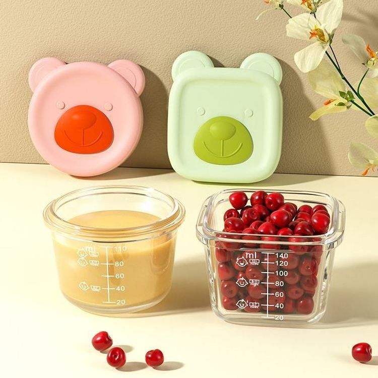 Customized Baby Food Storage Container OEM & ODM Glass Food Storage Container