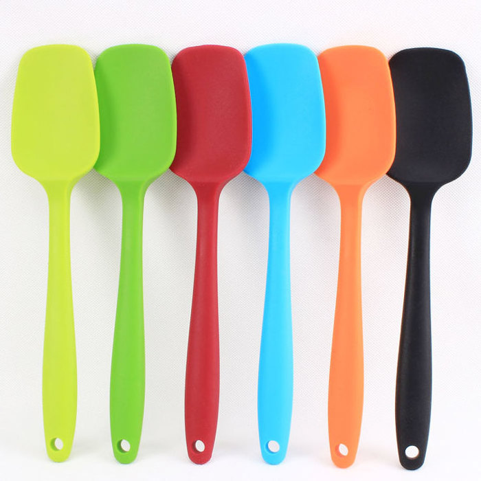 BPA Free Premium Food Grade Cooking & Baking Tool Silicone Spatula Scraper