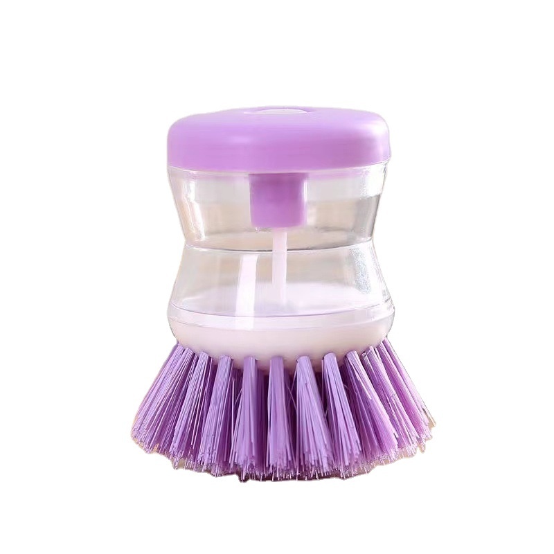 Customized Replaceable Head Pot Brush Kitchen Dish Brush OEM & ODM Clean Automatic Liquid Wash Bowl Dish Brush Wholesale