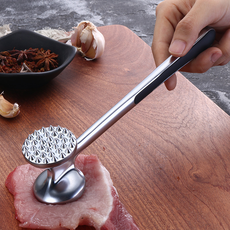 Hot selling product Meat Tenderizer Hammer Mallet Tool Pounder For Tenderizing Steak Beef And Poultry With Rubber Comfort handle