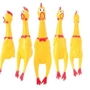 Pets Dog Toys Product Shrilling Decompression Tool ,Screaming Chicken Sound Toy