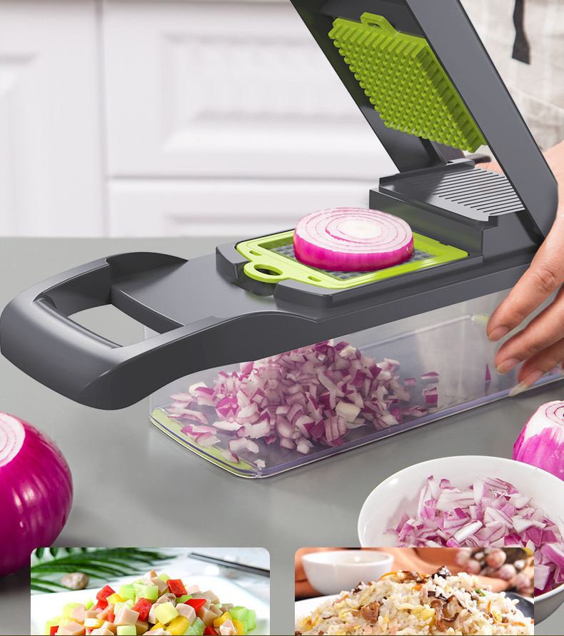 Vegetable Chopper, Time-and Labor-Saving Food Chopper Pro Onion Chopper Vegetable Cutter and Dicers