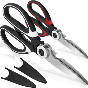 Kitchen Scissors Heavy Duty Kitchen Shears Heavy Duty Scissors Upgrade Poultry Shears Dishwasher Safe, Meat, Food Scissor