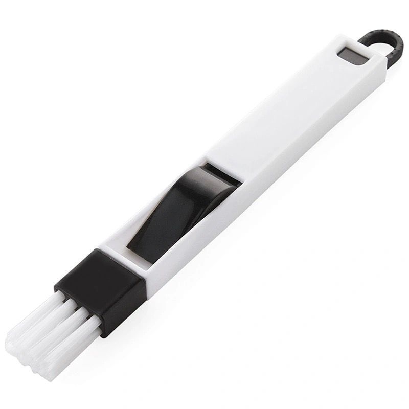 Window Hand-held Cleaning Brush, Door Window Groove Gap Cleaning Tools Microfiber Duster & Washable Crevice Track Cleaning Brush