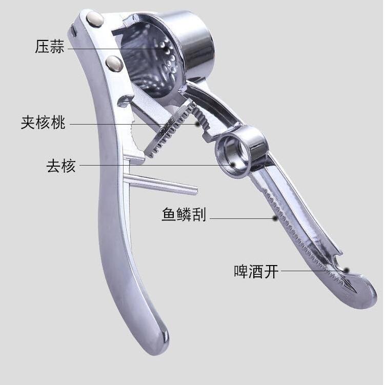 USSE New Arrivals stainless steel garlic presses, Kitchen multi Use easily stainless steel ginger crusher garlic press