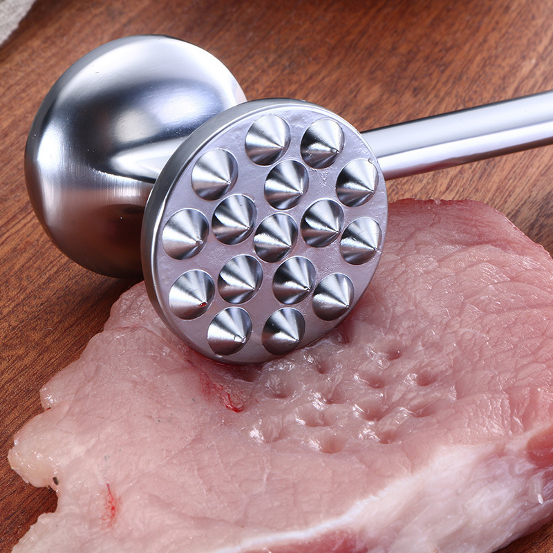 Hot selling product Meat Tenderizer Hammer Mallet Tool Pounder For Tenderizing Steak Beef And Poultry With Rubber Comfort handle