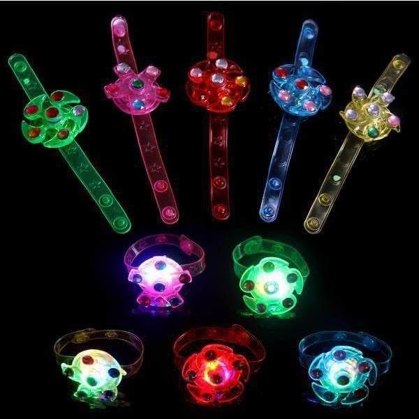 Watch Band Set, Pop Tubes Sensory Toy,  Light Up Pop Pipes