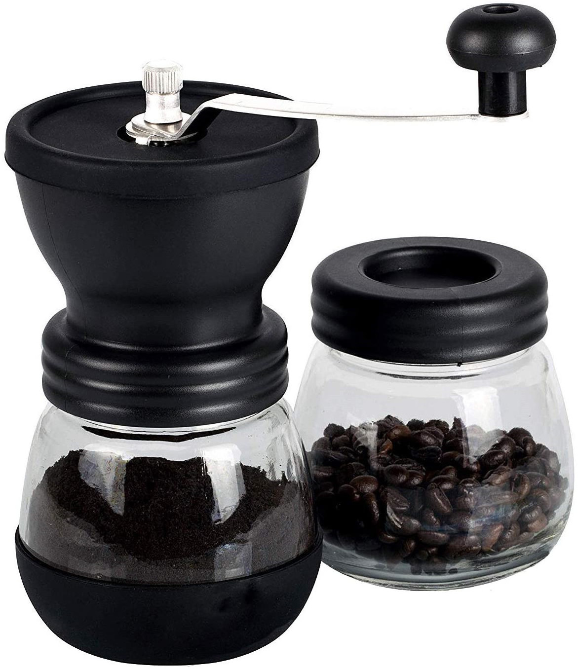 Hand coffee grinder mill with Ceramic Burrs Suitable for Camping and Home Use manual Coffee Grinder portable coffee maker