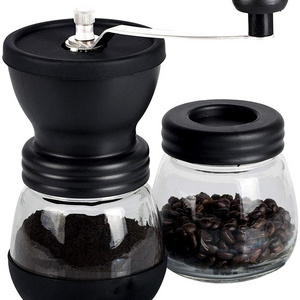 Hand coffee grinder mill with Ceramic Burrs Suitable for Camping and Home Use manual Coffee Grinder portable coffee maker