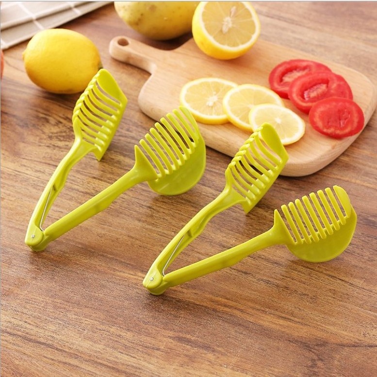 Tomato Slicers Cutter holder onion Fruit Vegetable Food Tong orange Lemon Tomato Slicer