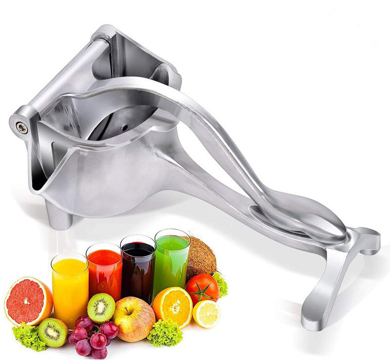 lemon Squeezer fruit press,Real Stainless Steel hand juicer Large Capacity lemon Manual Juicer,citrus squeezer