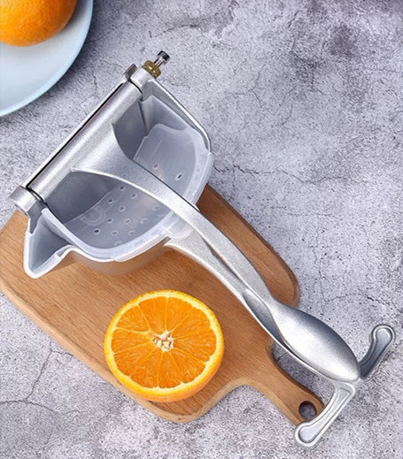 lemon Squeezer fruit press,Real Stainless Steel hand juicer Large Capacity lemon Manual Juicer,citrus squeezer