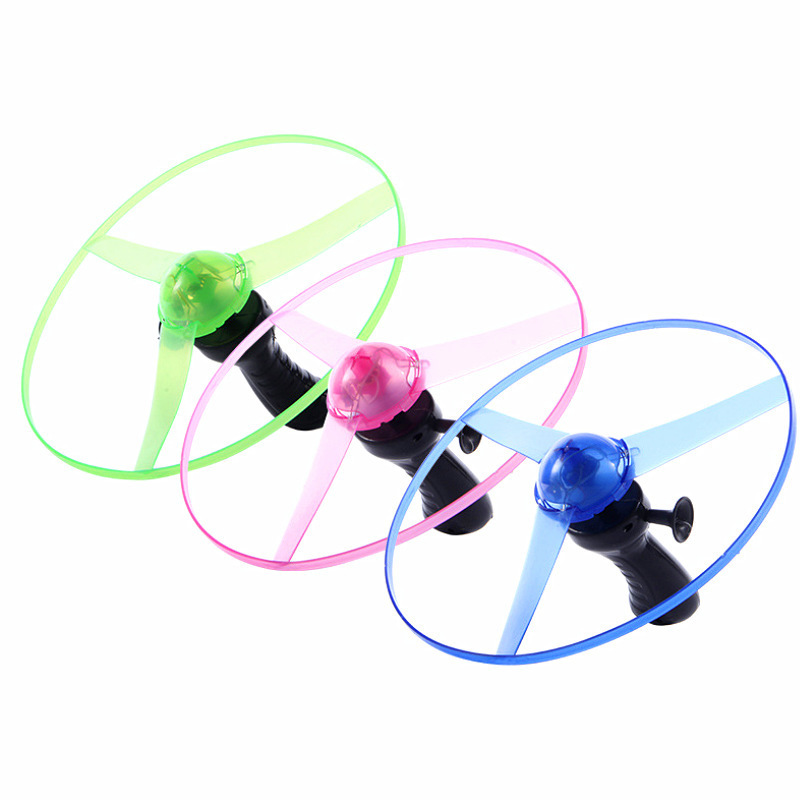 Flying Light Up Toys for Kids with Flashing LEDs,Flying UFO LED Light Handle Flash Flying Toys