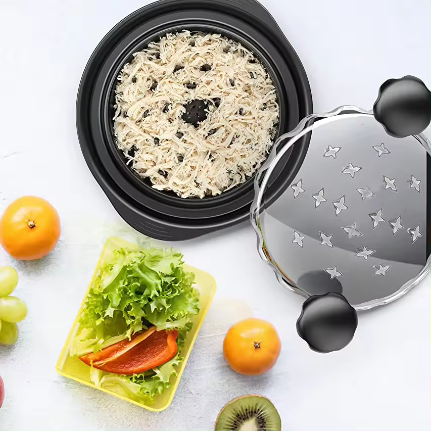 New Arrival Food Shredder Round Manual Chicken Shredder Tool Meat  Bbq Accessories Matte Chicken Shredder