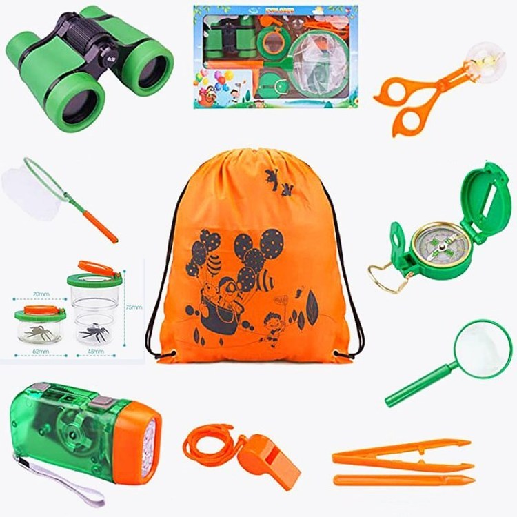 Handy Scooper Insect Catch Clamp/ Bug Collection and Kids Explorer Kit Includes Butterfly Net  Catcher Kit,Cleaning Tools