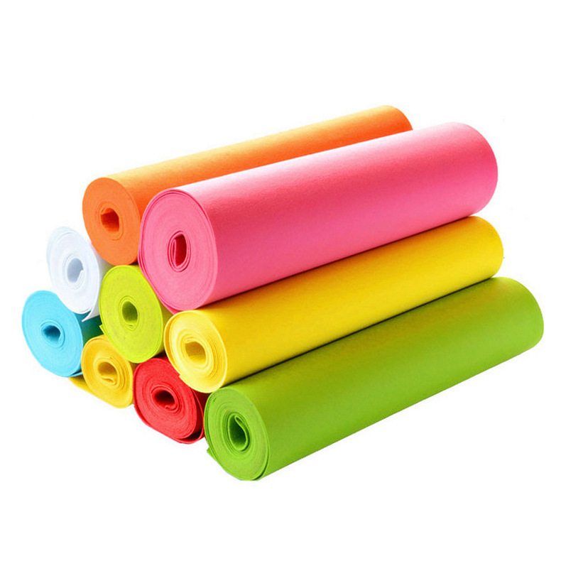 ZT 1mm ECo-Friendly Recycled Nonwoven needle punch felt fabric for Tennis Ball