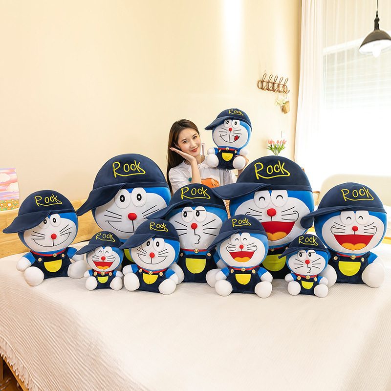 Wholesale Creative Cute Anime Doraemon Stuffed Animal Toys Cartoon Plush Toys Doll Custom Small Plush Toys For Home Decoration