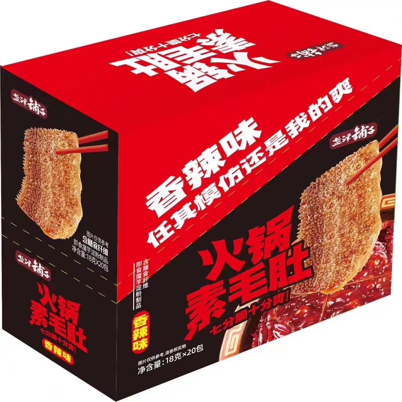 Spicy Konjac Snacks With Ready To Eat Strips Food Snack