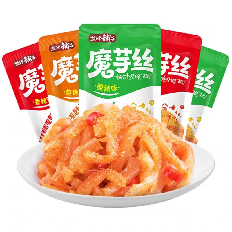 Wholesale Hot Sale Snacks Konjac Spicy Shredded Mixed Instant Snack