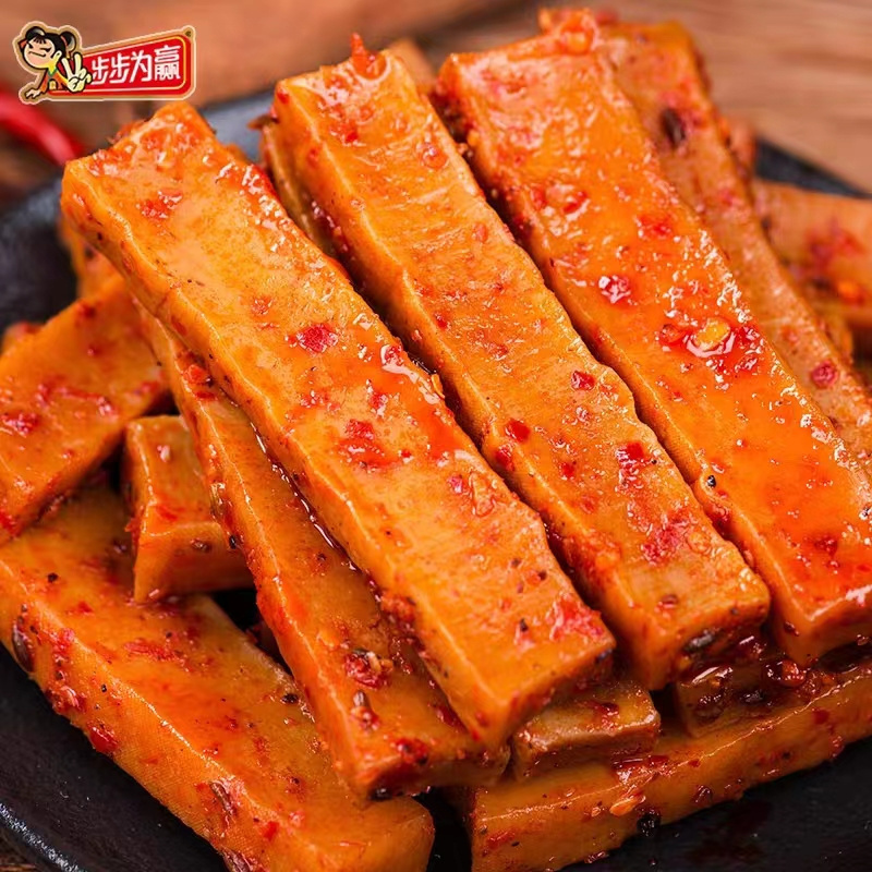 Wholesale Hot sale Chinese tradition snacks bulk Spicy gluten strip latiao