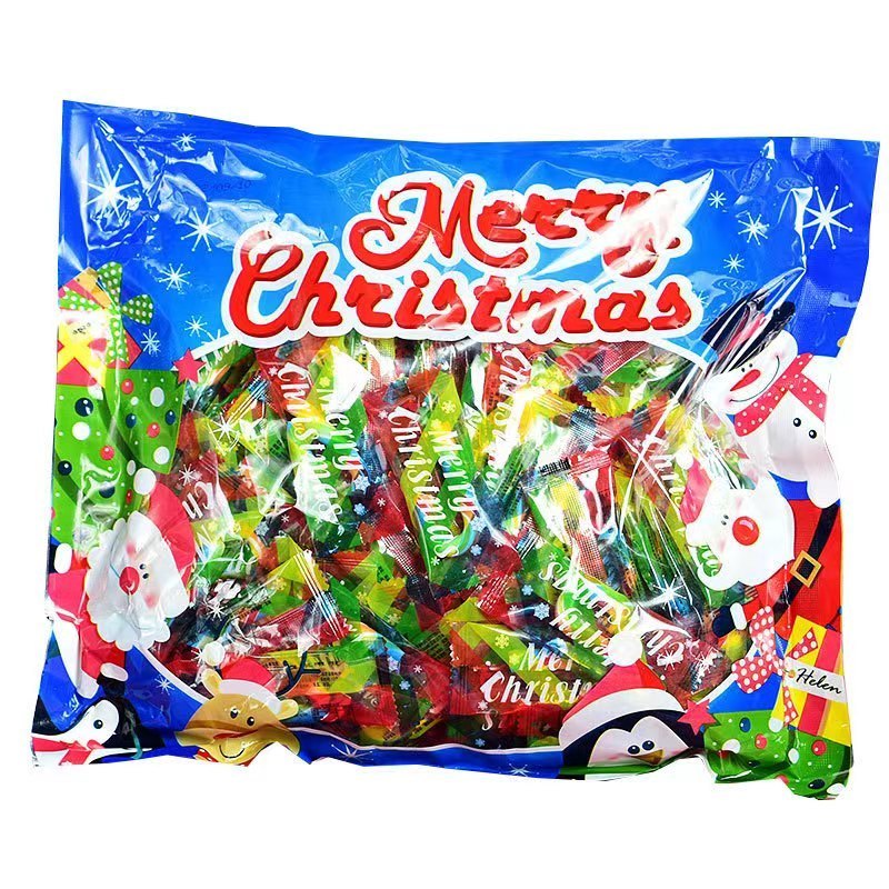 Wholesale Custom Candy Cane Colourful Christmas Peppermint China Gift Box Packing Canes