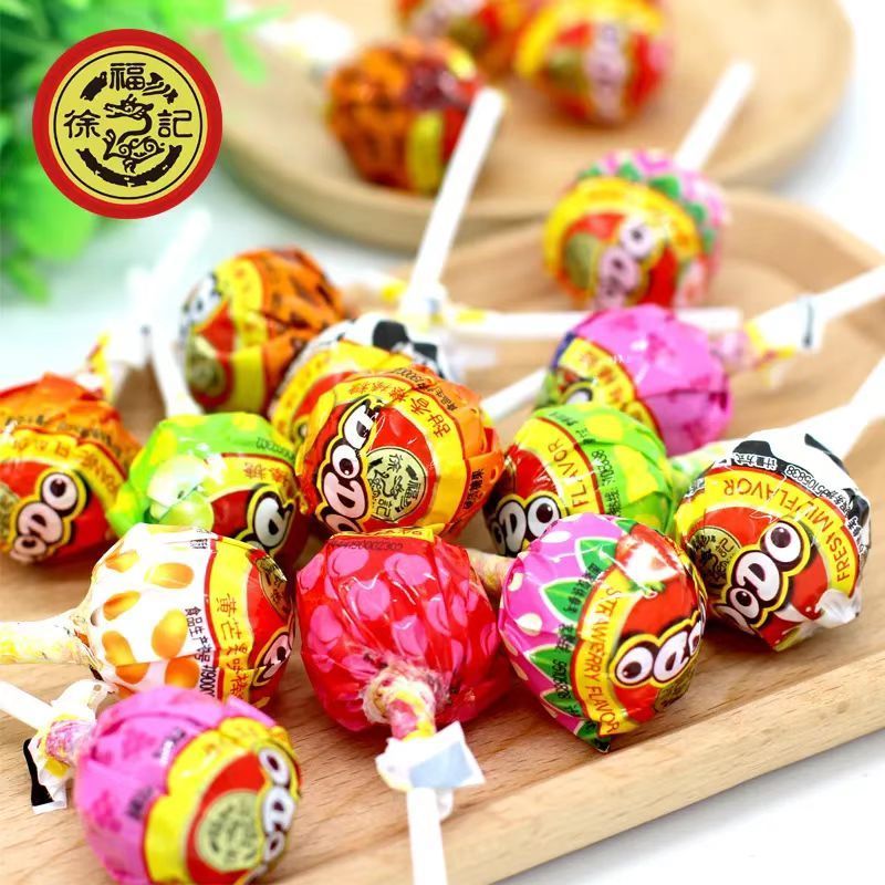 Hot selling candy bars mixed fruit lollipop sweet Confectionery