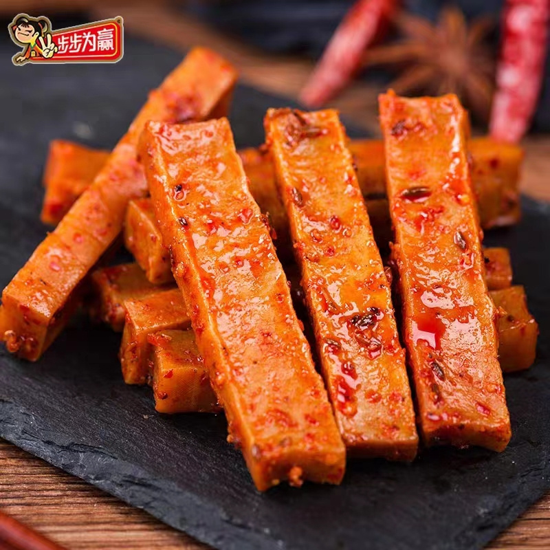 Wholesale Hot sale Chinese tradition snacks bulk Spicy gluten strip latiao