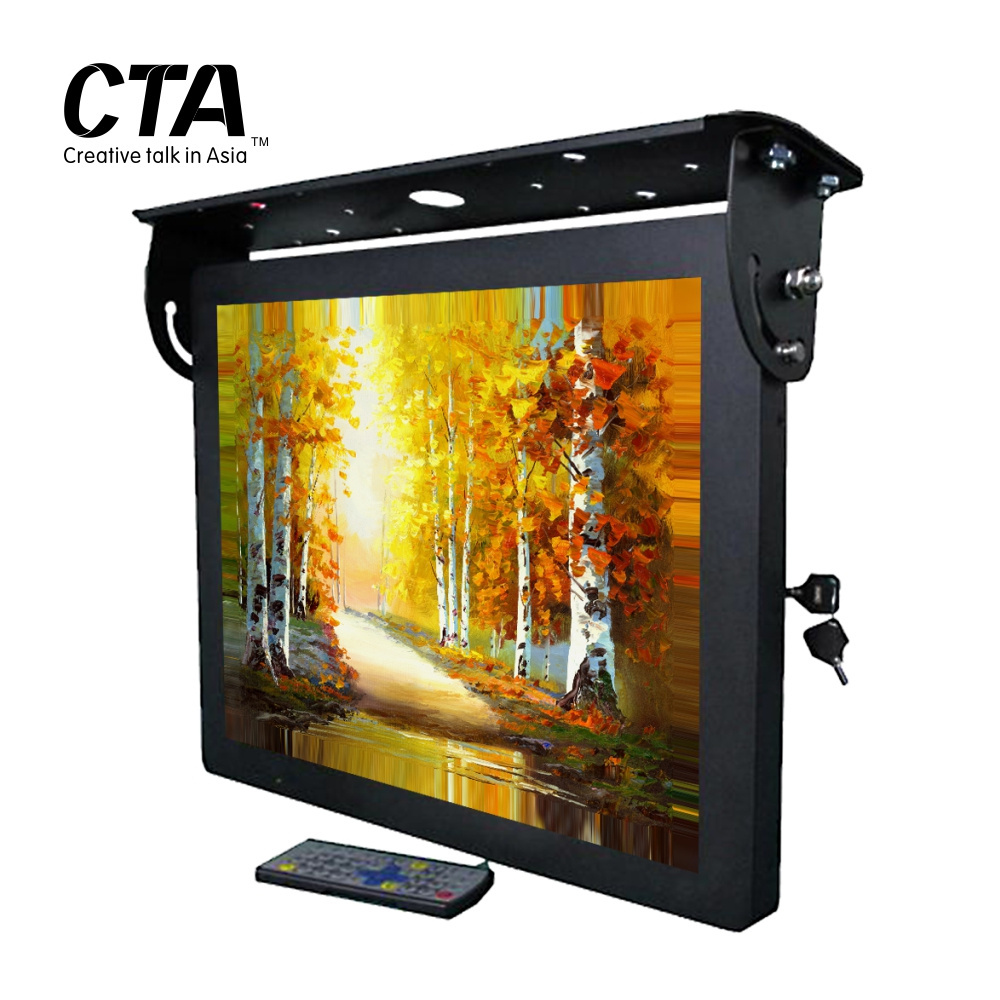 Big promotion on LCD HD video advertising player for car and taxi