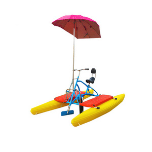 Water park water pedal paddle bike