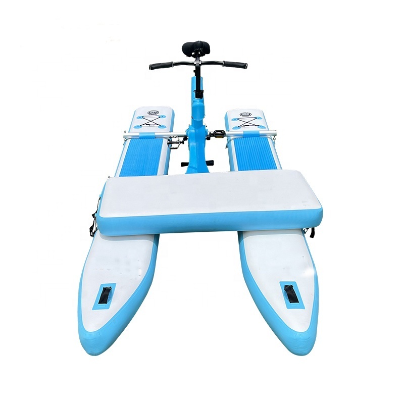 Amusement Water Park One Person Inflatable Water Bike Pedal Boats for Sale