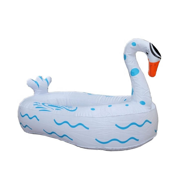 Factory price animal shape electric boat bumper motorized inflatable kids water bumper boat