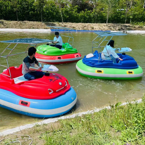 Water Play Equipment Inflatable Electric Bumper Boat for Kids and Adults