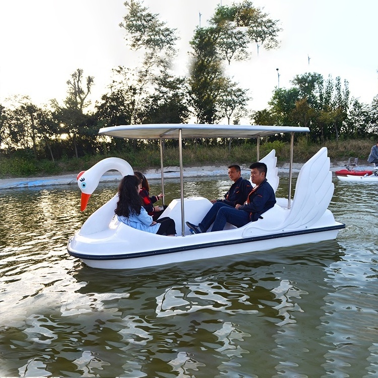 2 person type water play equipment swan pedal boat for sale